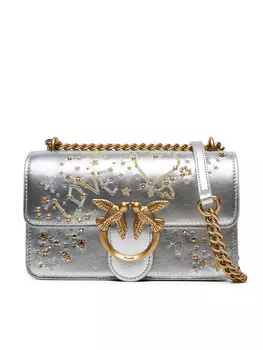 Сумка Pinko, серебряный