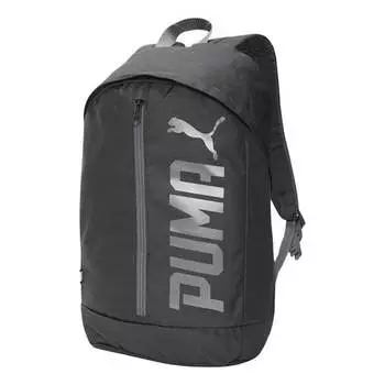 Сумка pioneer ii backpack 'black grey' Puma, черный
