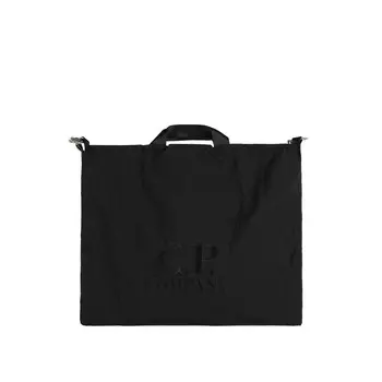 Сумка plain paper touch tote bag C.P. Company, черный