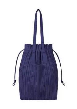 Сумка pleats tote bag Pleats Please Issey Miyake, синий