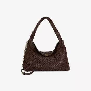 Сумка плетеная Dune через плечо, синий