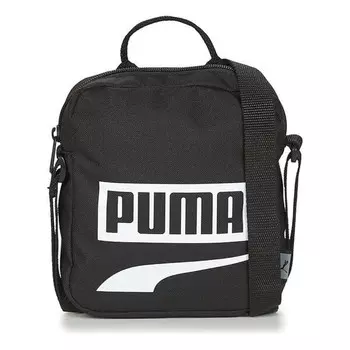 Сумка plus portable ii shoulder bag 'black white' Puma, черный