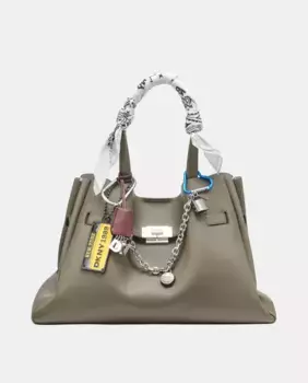 Сумка-почтальон BRYAR DKNY, темно-зеленый