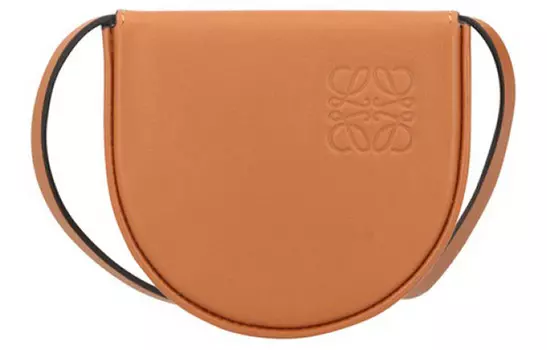 Сумка-подкова из коровьей кожи на каблуке, обычная женская сумка через плечо LOEWE