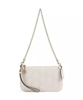 Сумка-Подушка через плечо из кожи Coach, белый