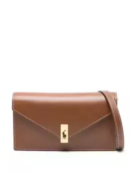 Сумка Polo ID на цепочке POLO RALPH LAUREN, коричневый