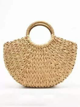 Сумка полукруглая пляжная, хаки