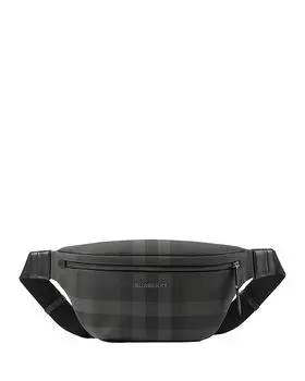 Сумка-пояс Cason Burberry, серый