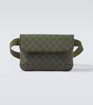 Сумка-пояс GG Monogram Small Gucci, DK.VIN.OL.V.O/D.V.O/