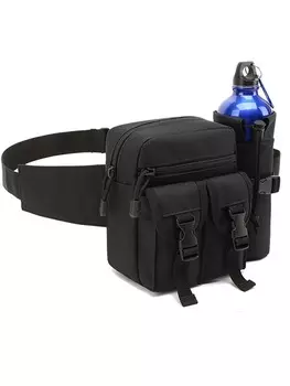 Сумка поясная для кемпинга, черный