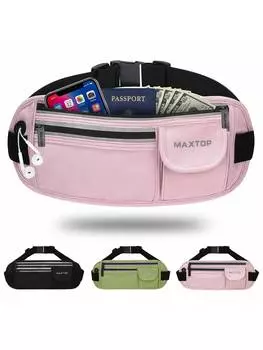 Сумка поясная для тренировок, розовый