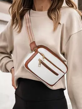 Сумка поясная для занятий спортом, белый