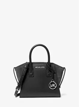 Сумка-Портфель Avril очень маленького размера из кожи Michael Kors, черный