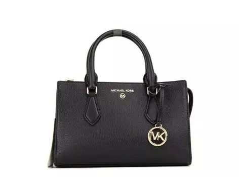 Сумка-портфель через плечо Valerie Small из черной кожи East West Satchel Michael Kors