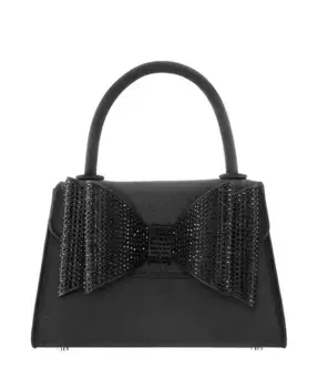 Сумка-портфель Crystal Double Bow Handheld Nina, черный