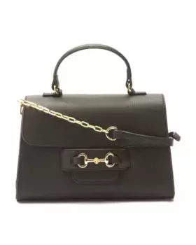 Сумка-портфель Ford Horsebit с верхней ручкой Anne Klein, черный