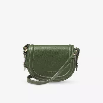 Сумка-портфель кожаная Aspinal Of London Ella Stella, зеленый