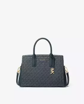 Сумка-портфель Laila, трансформируемая в сумку на плечо Michael Michael Kors, тёмно-синий