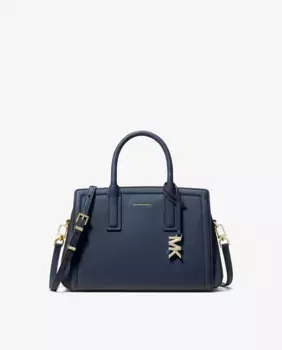 Сумка-портфель Laila, трансформируемая в сумку на плечо Michael Michael Kors, тёмно-синий