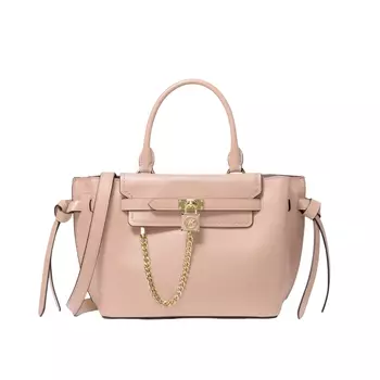 Сумка-портфель Michael Michael Kors Hamilton Legacy Small Leather Belted, нежно-розовый