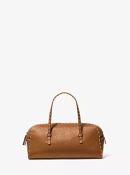 Сумка-Портфель Roberta из шагреневой кожи, сшитая вручную Michael Kors, коричневый
