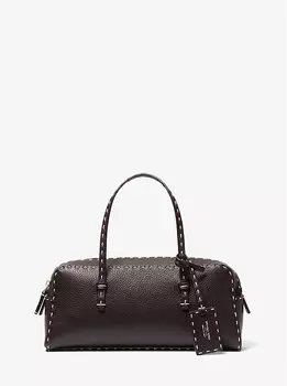Сумка-Портфель Roberta из шагреневой кожи, сшитая вручную Michael Kors, коричневый