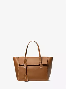 Сумка-Портфель Sophia из шагреневой кожи, сшитая вручную Michael Kors, коричневый