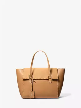 Сумка-Портфель Sophia из шагреневой кожи, сшитая вручную Michael Kors, оранжевый