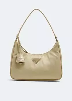 Сумка Prada Re-Edition 2005 Re-Nylon Mini, бежевый