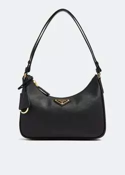 Сумка Prada Re-Edition Saffiano Leather Mini, черный