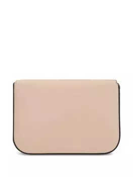 Сумка Prada с пряжкой и логотипом, серый