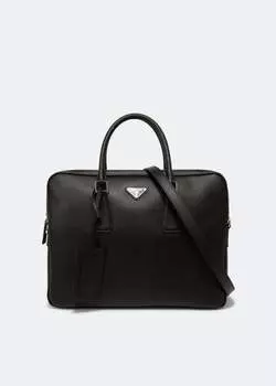 Сумка Prada Saffiano Leather, черный