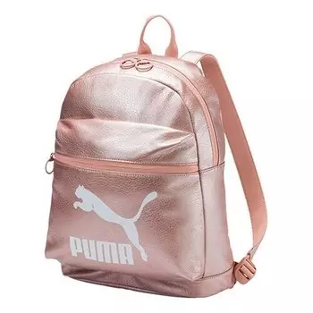 Сумка prime metallic backpack 'pink white' Puma, розовый