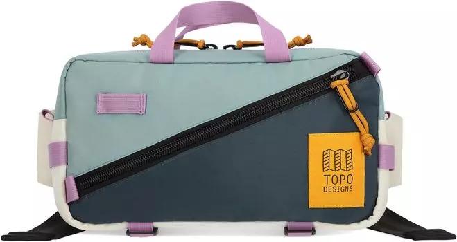 Сумка Quick Pack Topo Designs, цвет Sage/Pond Blue