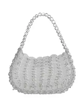 Сумка Rabanne, прозрачный