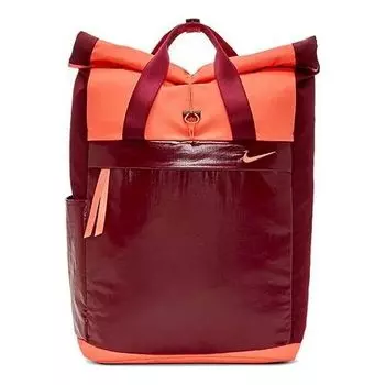 Сумка radiate backpack 'red orange' Nike, красный