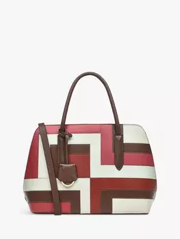 Сумка Radley Liverpool Street 2.0 Patchwork Medium на молнии, цвет пемза/мульти