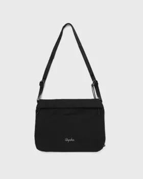 Сумка Rapha Technical Musette, цвет black/silver reflective
