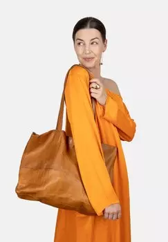 Сумка RE:DESIGNED большая, коричневый