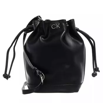 Сумка re lock на шнурке маленькая ck Calvin Klein, черный