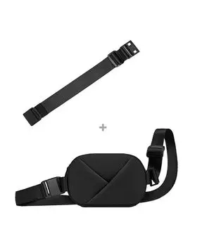 Сумка-ремень Origami Sling с удлинительным ремнем Lux & Nyx, черный