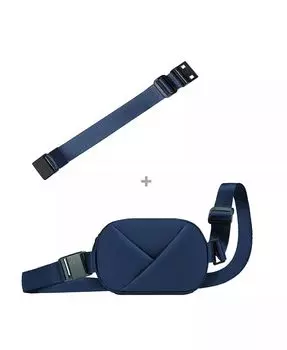 Сумка-ремень Origami Sling с удлинительным ремнем Lux & Nyx, синий
