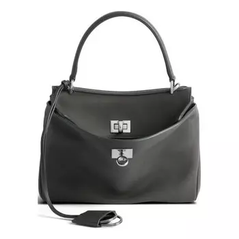Сумка rodeo mini handbag 'grey' Balenciaga, серый