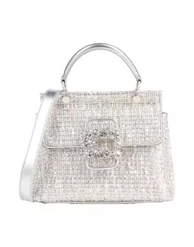 Сумка Roger Vivier, серебро