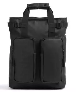 Сумка-Рюкзак из полиуретана Rains, черный