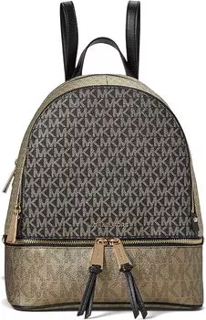 Сумка-рюкзак Michael Kors, черное золото