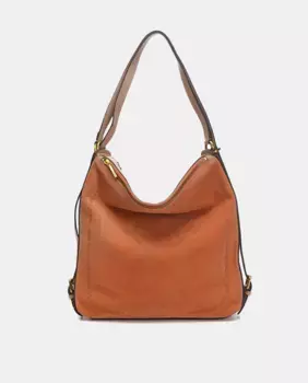 Сумка-рюкзак Oceans Diary из оранжевой замши Abbacino, оранжевый