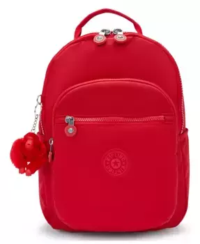 Сумка-рюкзак Seoul Small Kipling, красный