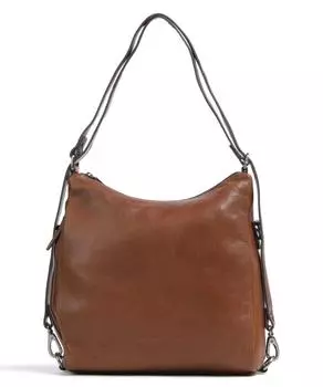 Сумка-рюкзак Toscano из шероховатой яловой кожи. The Chesterfield Brand, коричневый