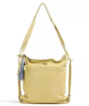 Сумка-рюкзак Walfischgasse 2 из овечьей кожи Taschendieb Wien, желтый